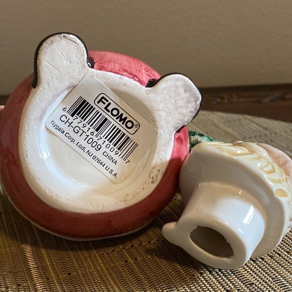 Little Santa Claus Ceramic Tea Pot (Decorative Figurine) Flomo - Picture 8 of 9